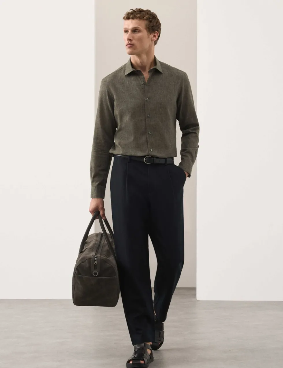 Easy Iron Linen Rich Performance Shirt