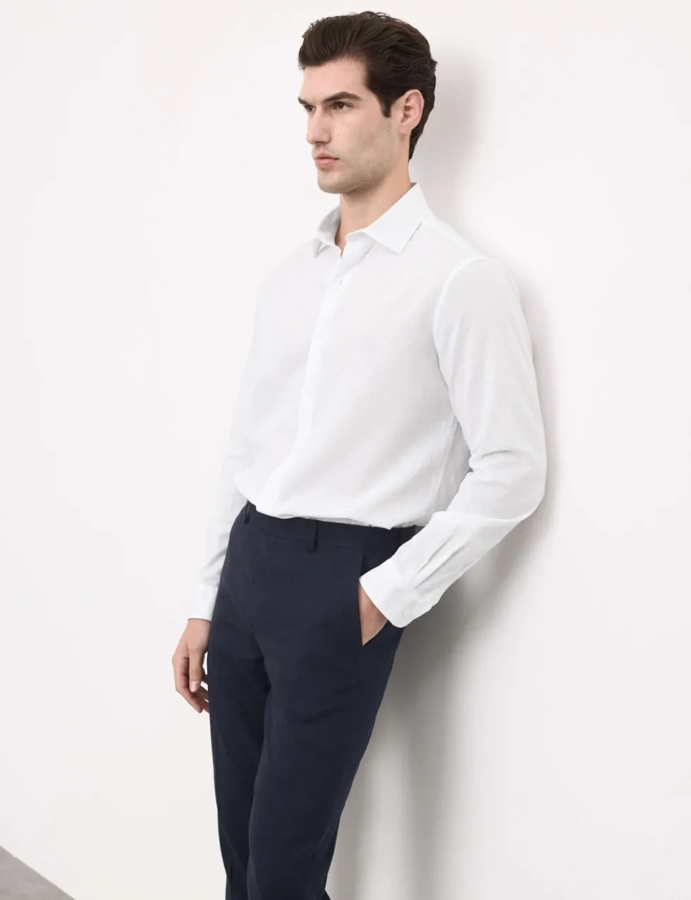 Easy Iron Linen Rich Performance Shirt
