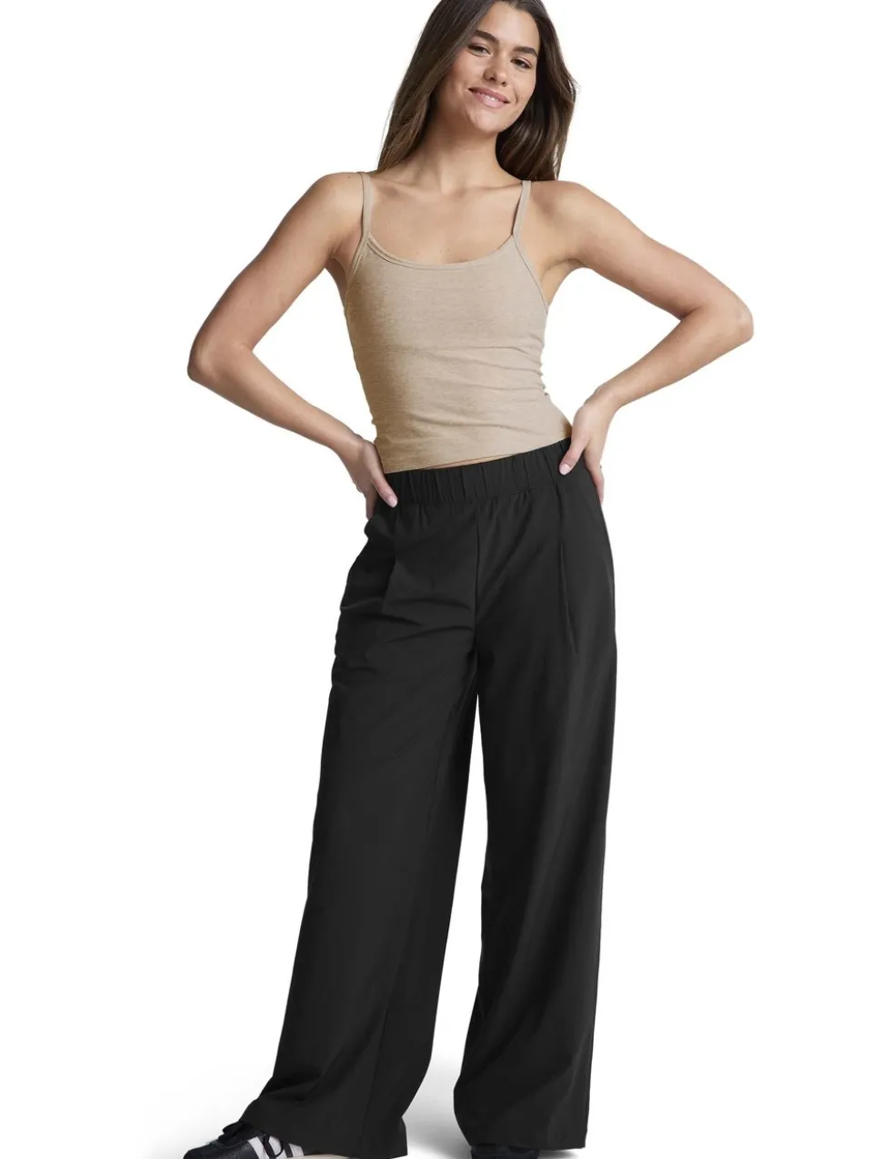Easy Wide Leg Trousers