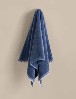 Egyptian Cotton Blanket Stitch Towel