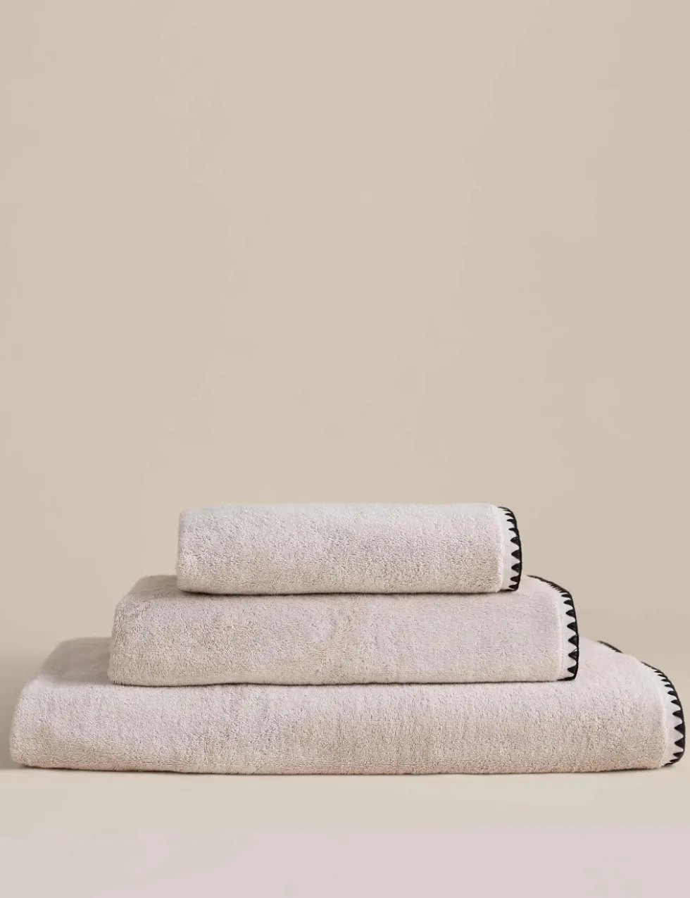 Egyptian Cotton Blanket Stitch Towel