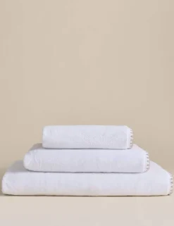 Egyptian Cotton Blanket Stitch Towel