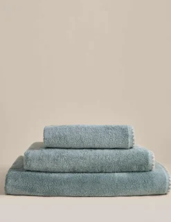 Egyptian Cotton Blanket Stitch Towel