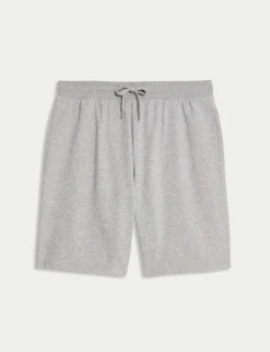 Elasticated Waist Cotton Rich Oversized Shorts