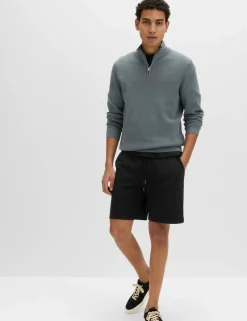 Elasticated Waist Cotton Rich Shorts