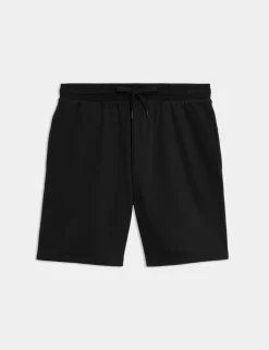 Elasticated Waist Cotton Rich Oversized Shorts