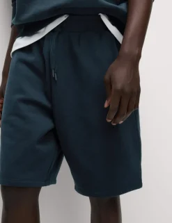 Elasticated Waist Cotton Rich Oversized Shorts