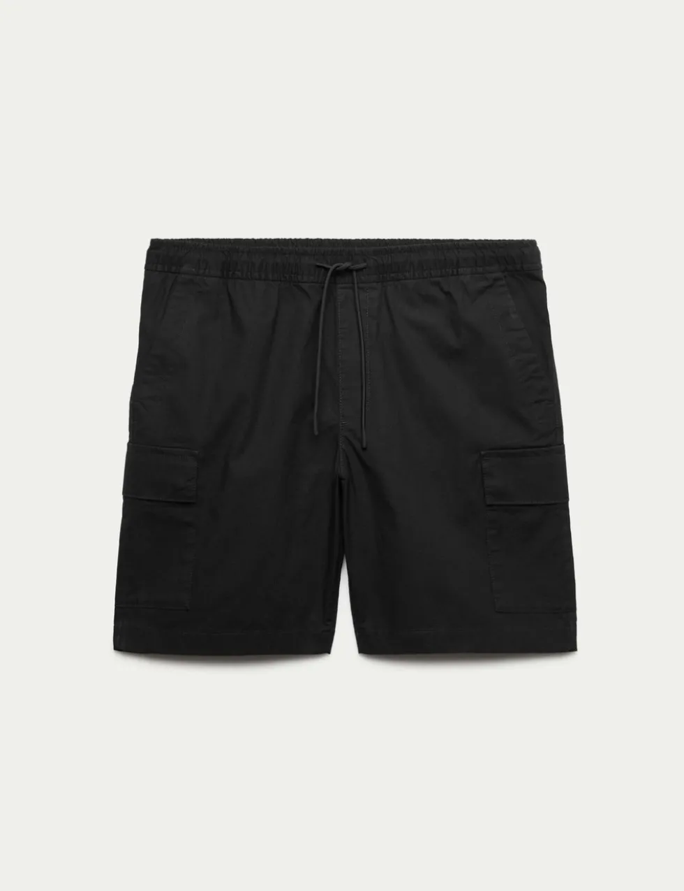 Elasticated Waist Ripstop Cargo Shorts