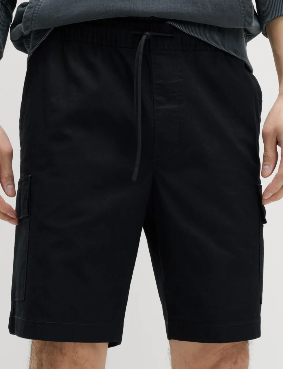 Elasticated Waist Ripstop Cargo Shorts