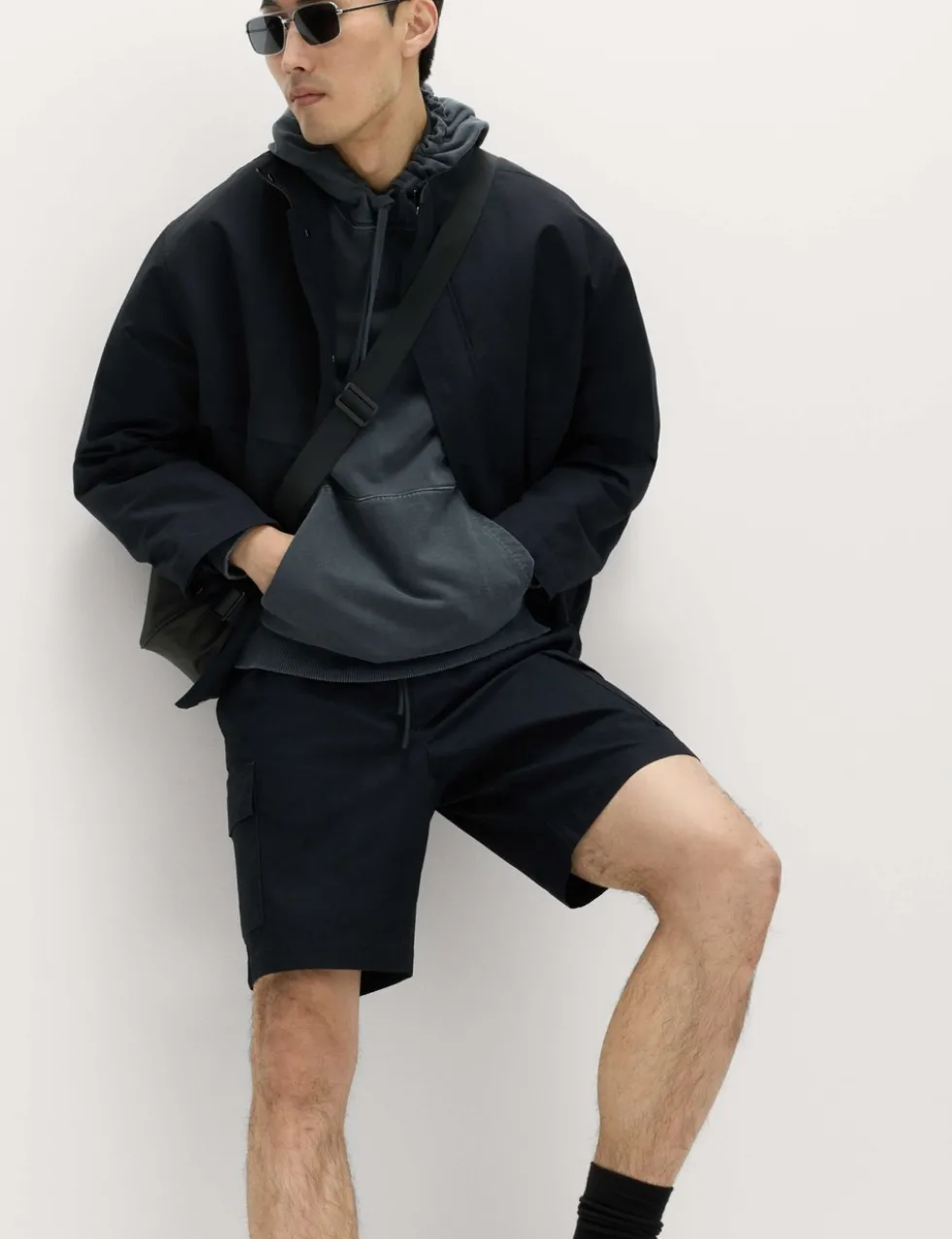 Elasticated Waist Ripstop Cargo Shorts