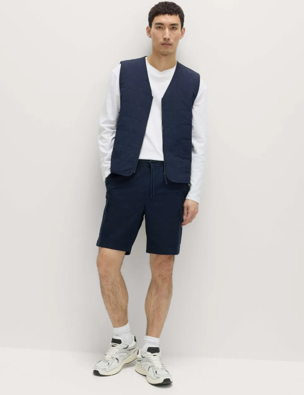 Elasticated Waist Ripstop Cargo Shorts