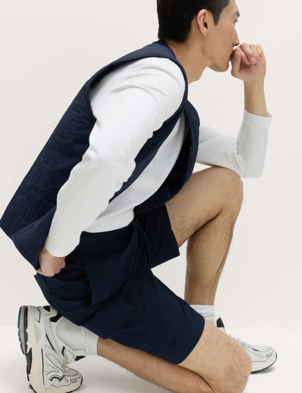 Elasticated Waist Ripstop Cargo Shorts