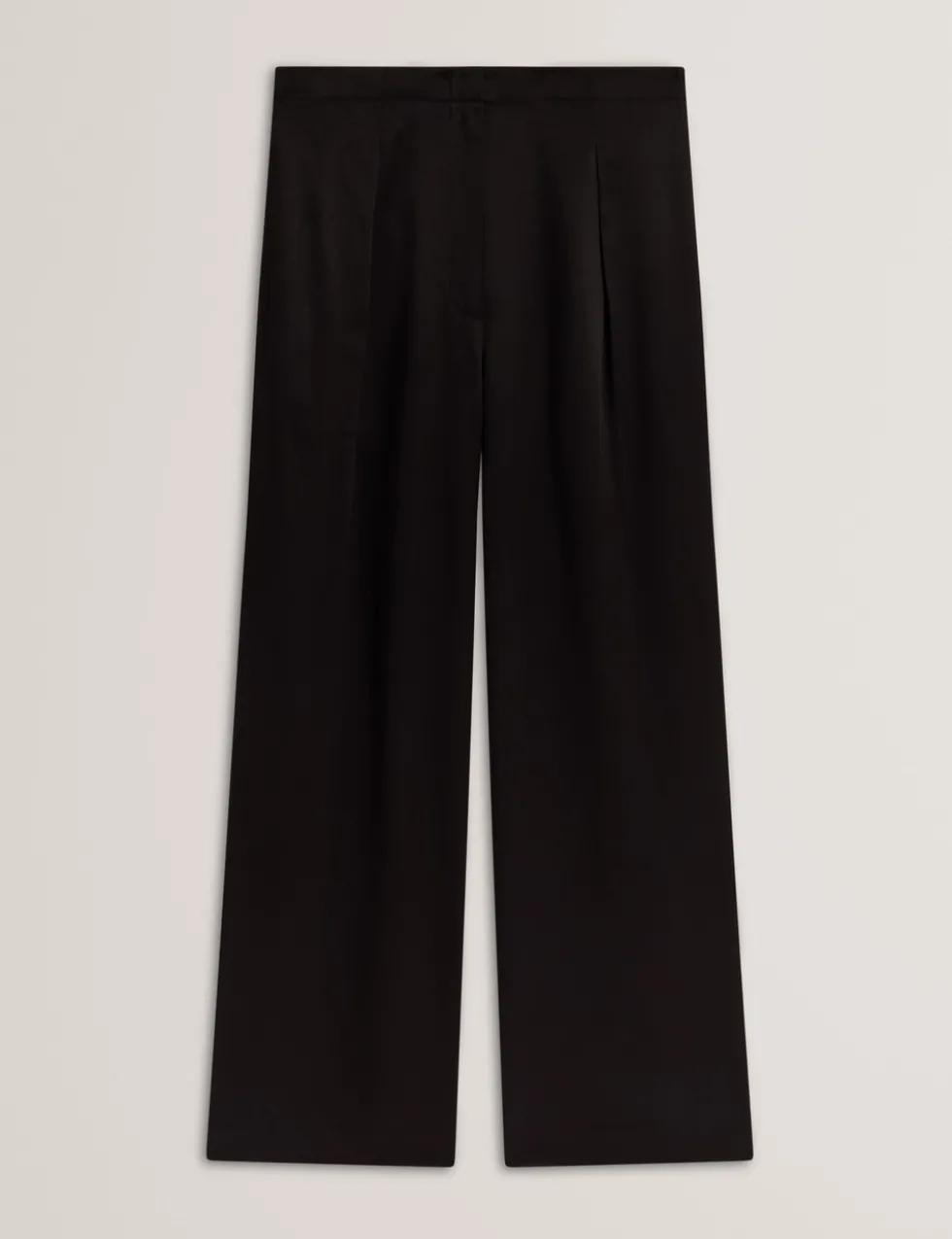 Elasticated Waist Straight Leg Trousers