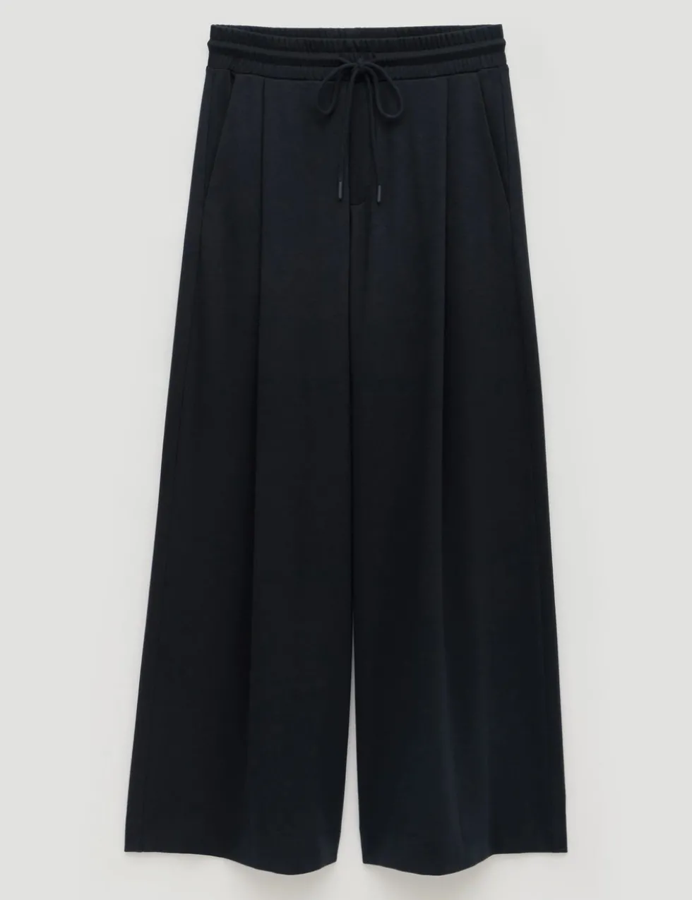 Elasticated Waist Wide Leg Trousers