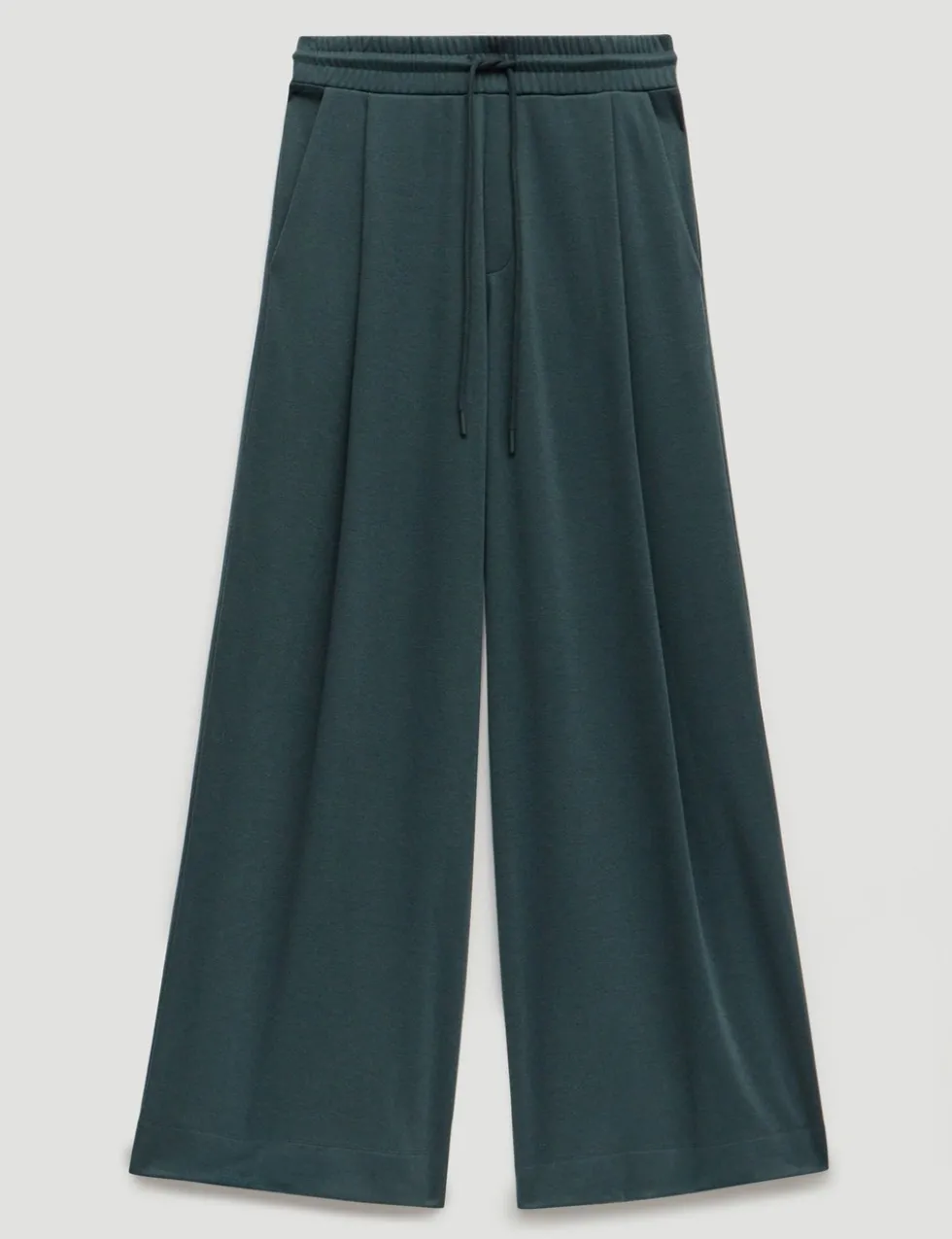 Elasticated Waist Wide Leg Trousers