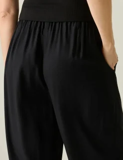 Elbrie Drawstring Straight Leg Trousers