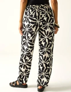 Elbrie Floral Straight Leg Trousers