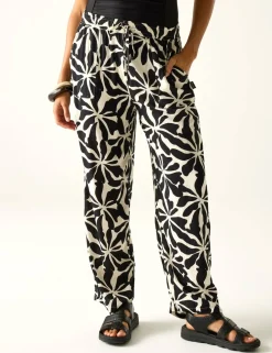 Elbrie Floral Straight Leg Trousers