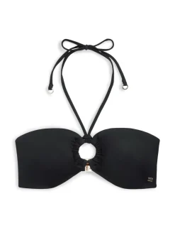 Elevated Halterneck Non-Wired Non-Padded Bikini Top