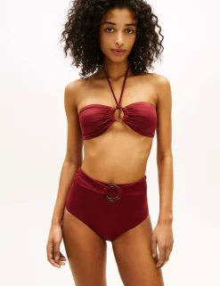 Elevated Halterneck Non-Wired Non-Padded Bikini Top