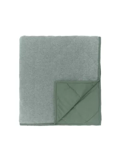 Elswyth Herringbone Quilted Throw