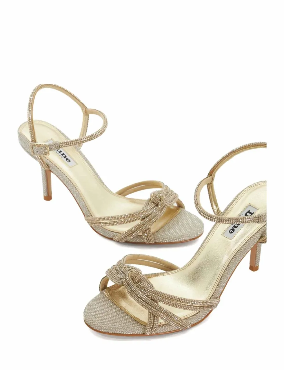 Embellished Stiletto Heel Sandals