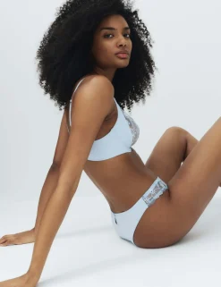 Embrace Embroidered Wired Full Cup Bra A-E