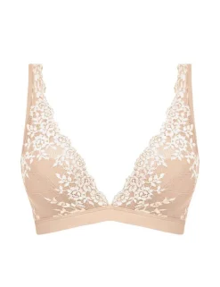 Embrace Floral Lace Non Wired Plunge Bra
