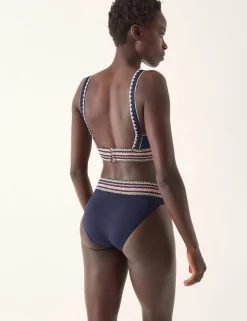 Embroidered Bikini Bottoms