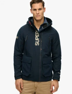 Embroidered Hooded Ultimate Windbreaker Coat