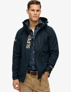 Embroidered Hooded Ultimate Windbreaker Coat