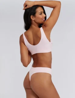 Embroidered Seamless Non Wired Bralette (A-E)
