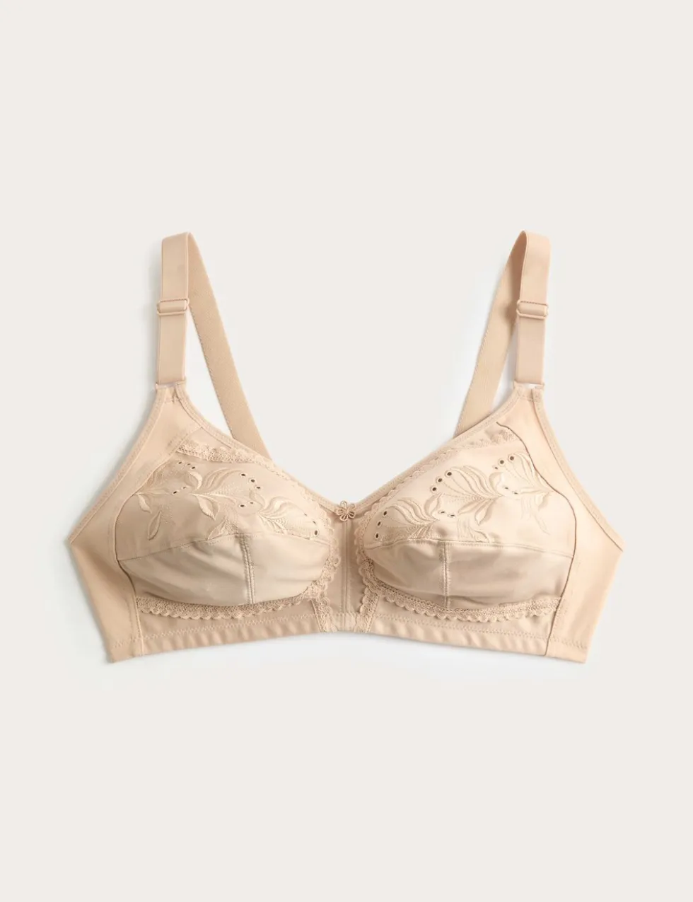 Embroidered Total Support Full Cup Bra (A-K)