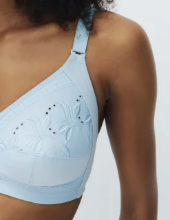 Embroidered Total Support Full Cup Bra (A-K)