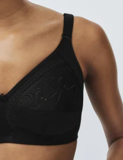 Embroidered Total Support Full Cup Bra (A-K)