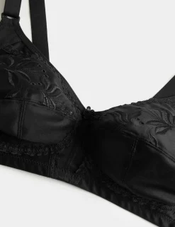 Embroidered Total Support Full Cup Bra (A-K)