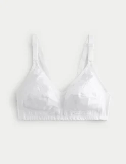 Embroidered Total Support Full Cup Bra (A-K)