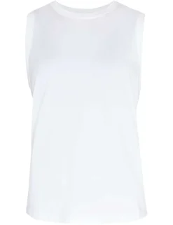 Essential Cotton Rich Crew Neck Vest Top