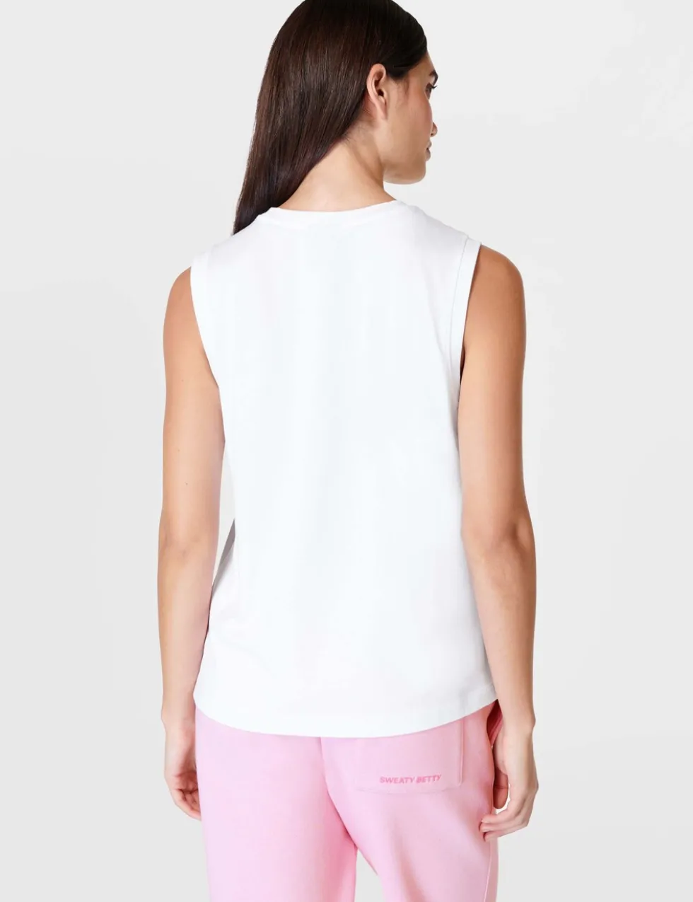 Essential Cotton Rich Crew Neck Vest Top