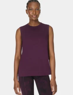 Essential Cotton Rich Crew Neck Vest Top