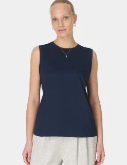 Essential Cotton Rich Crew Neck Vest Top