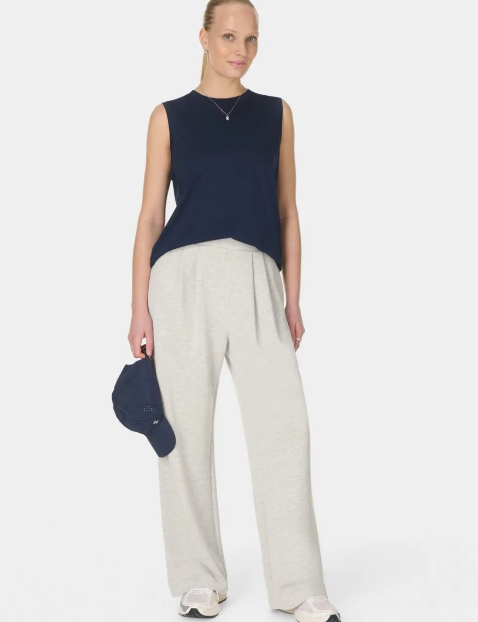 Essential Cotton Rich Crew Neck Vest Top