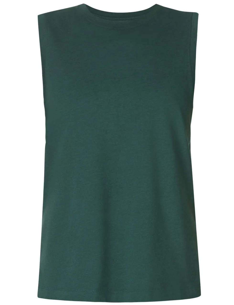 Essential Cotton Rich Crew Neck Vest Top