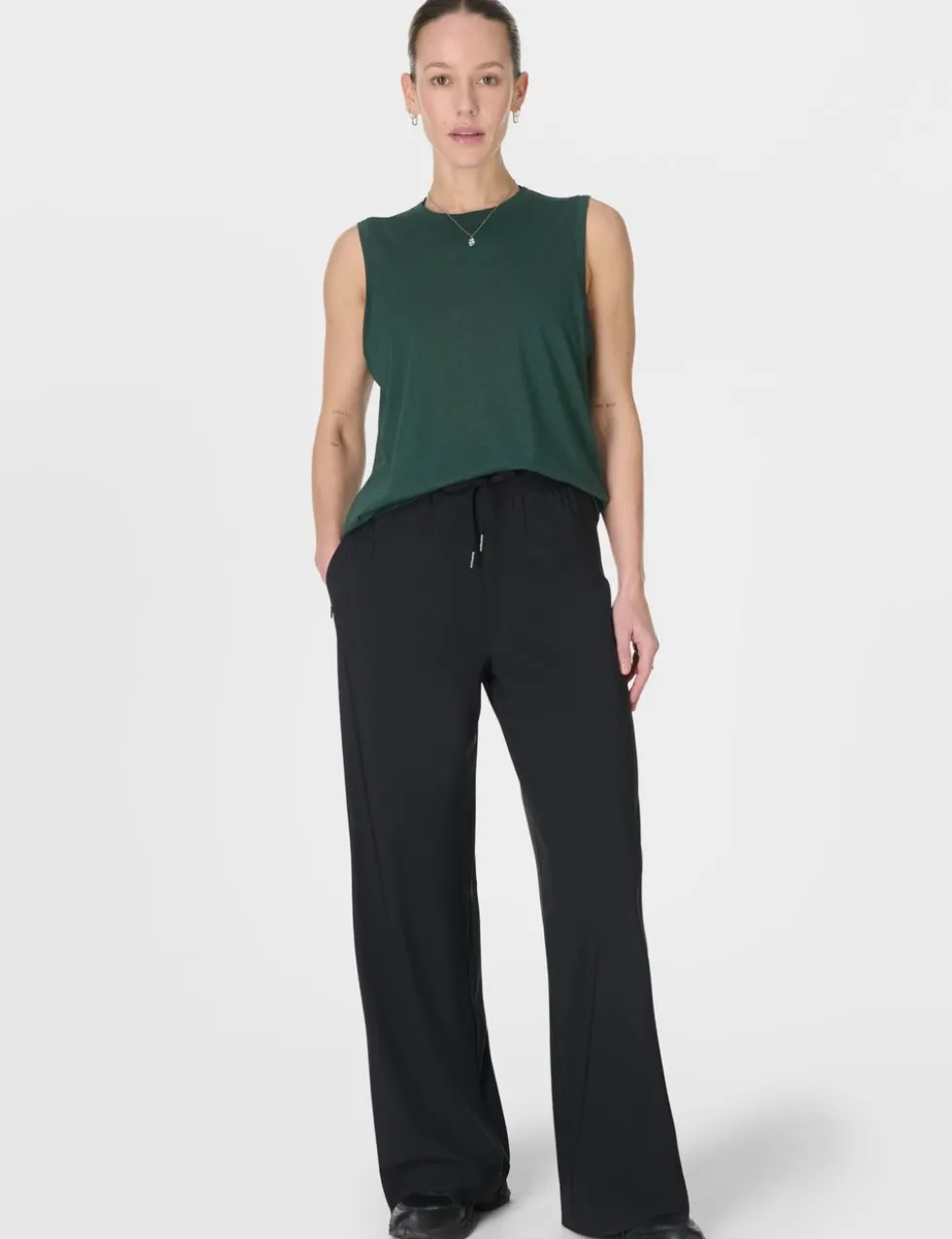 Essential Cotton Rich Crew Neck Vest Top