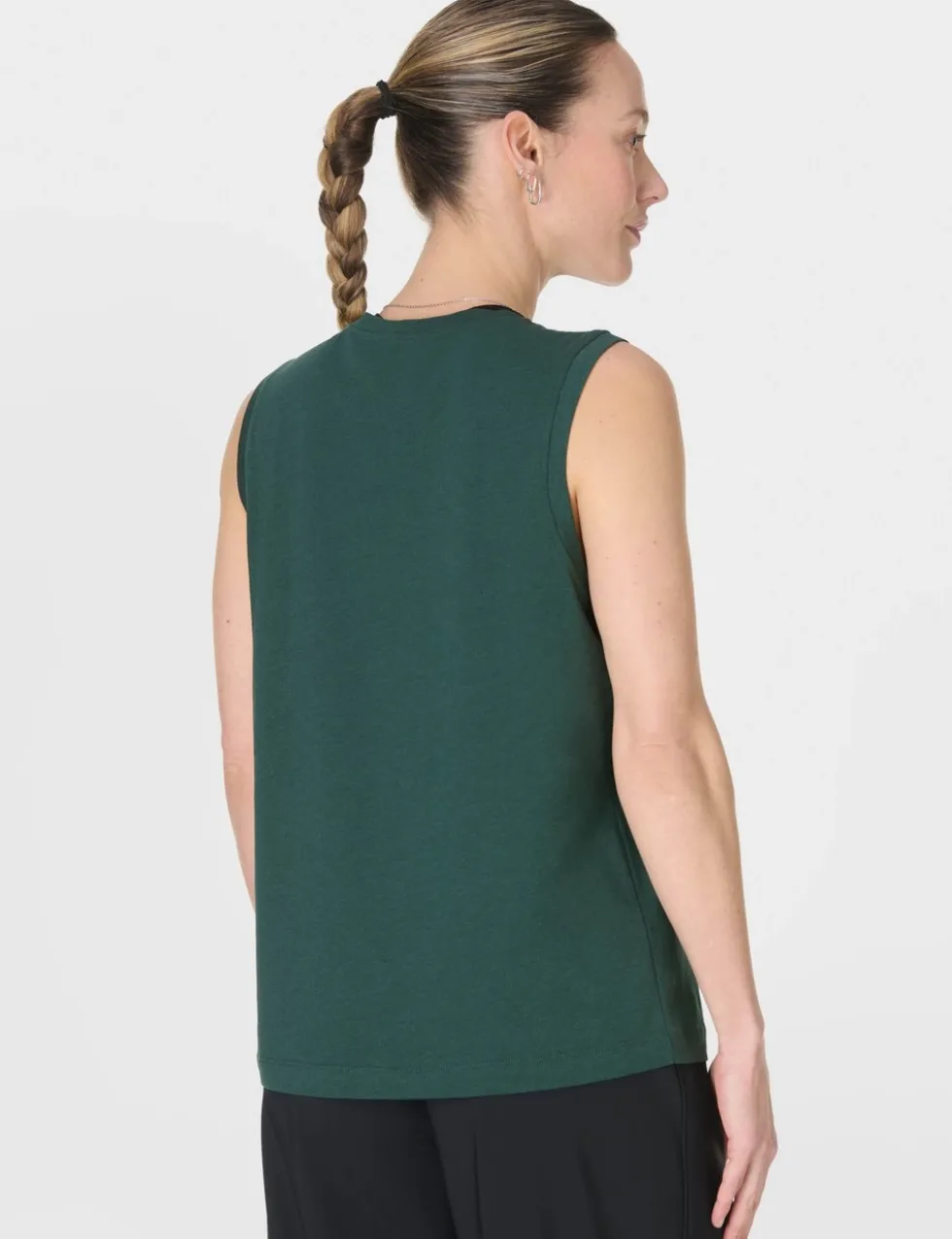 Essential Cotton Rich Crew Neck Vest Top