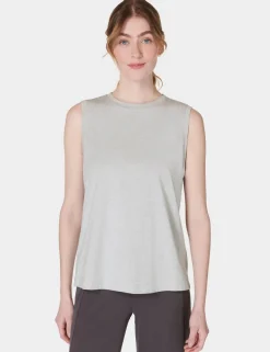 Essential Cotton Rich Crew Neck Vest Top