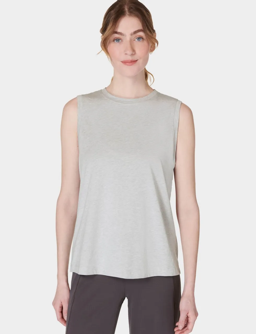 Essential Cotton Rich Crew Neck Vest Top