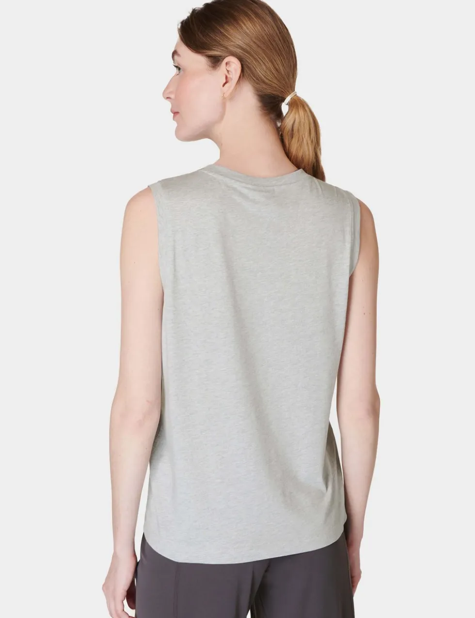 Essential Cotton Rich Crew Neck Vest Top