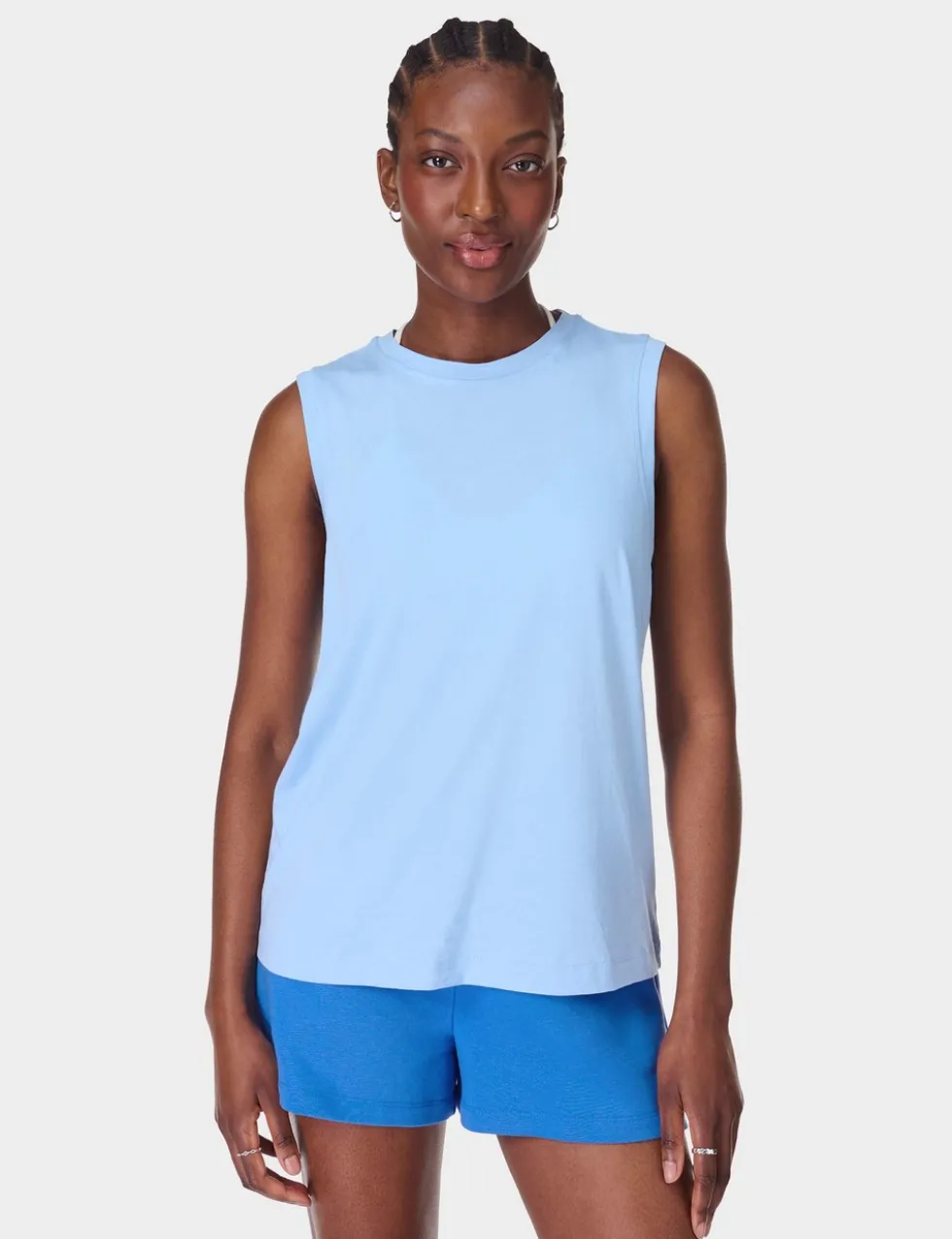 Essential Cotton Rich Crew Neck Vest Top