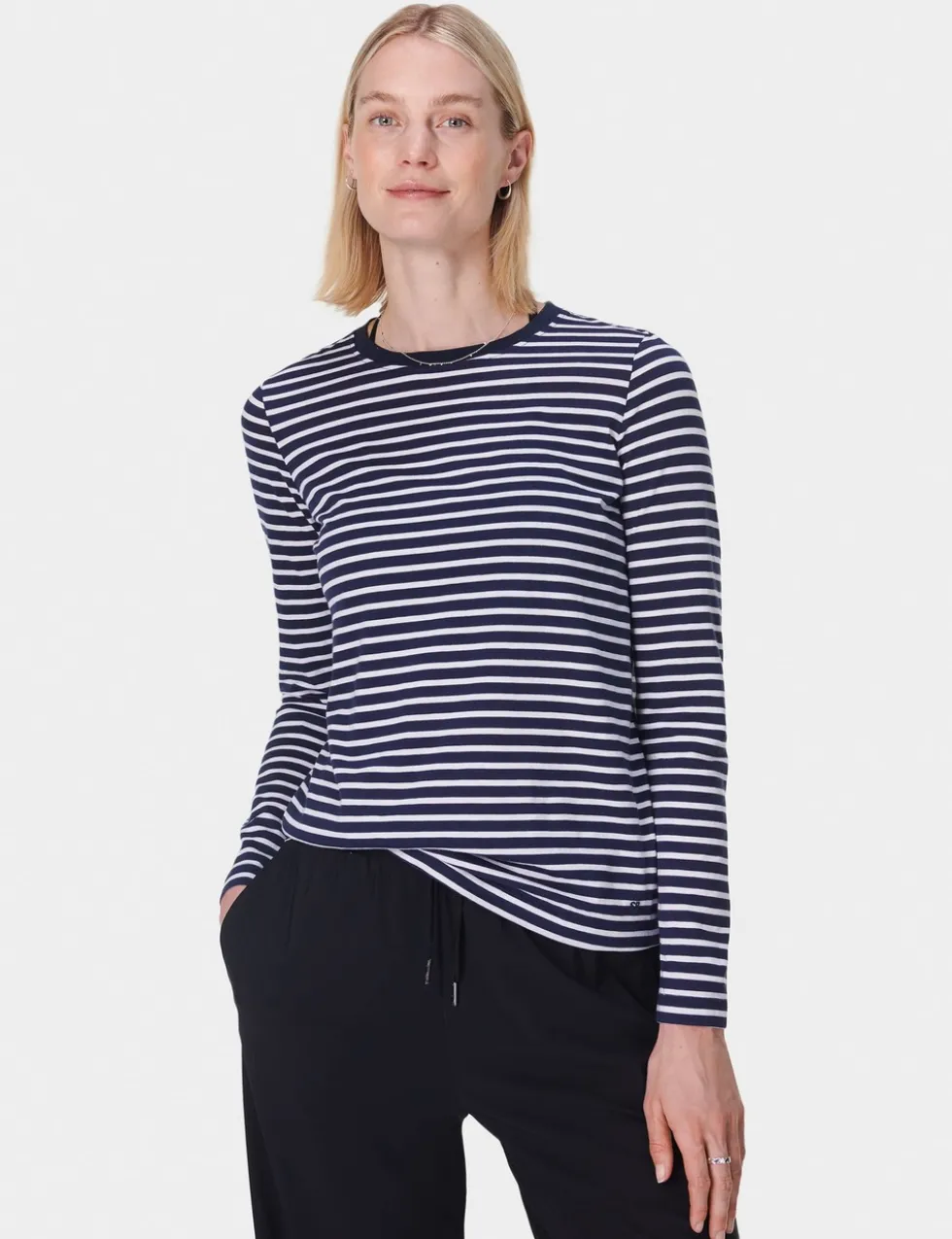 Essential Cotton Rich Striped Top
